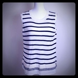 TOMMY HILFIGER SLEEVELESS SWEATER TOP